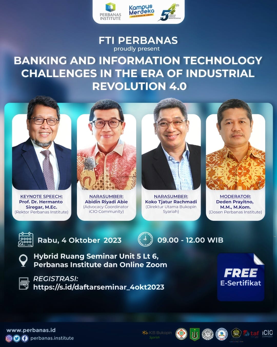 BANKING AND INFORMATION TECHNOLOGY CHALLENGES IN THE ERA OF INDUSTRIAL REVOLUTION 4.0