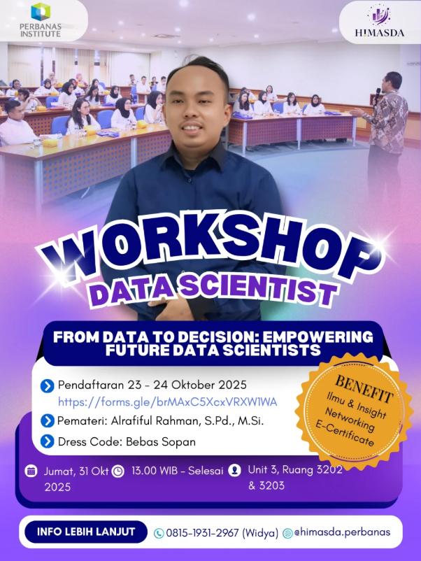 WORKSHOP DATA SCIENTIST