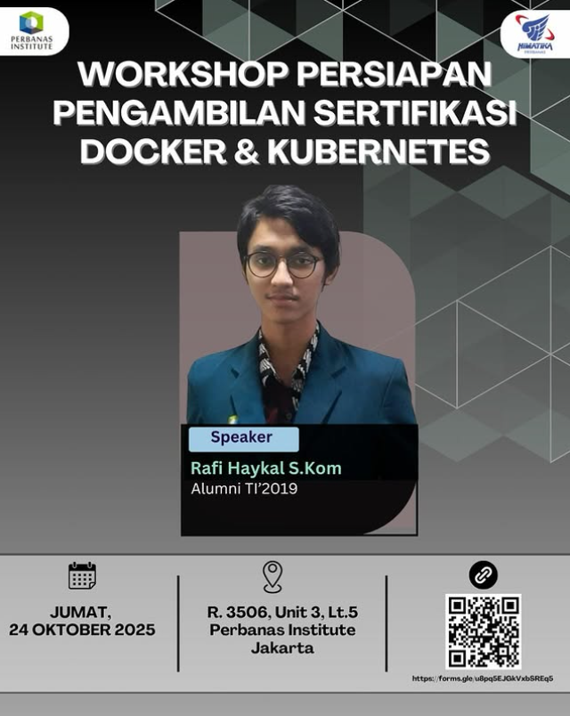 WORKSHOP PERSIAPAN PENGAMBILAN SERTIFIKASI DOCKER & KUBERNETES