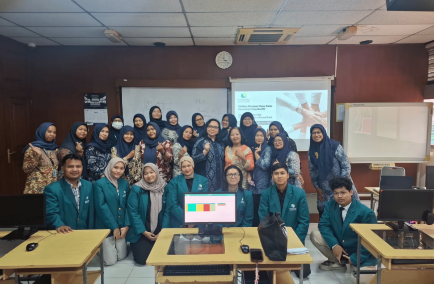 Dosen dan Mahasiswa Perbanas Institute Memberikan Pelatihan Komputer Dasar bagi Kader Dawis&hellip;
