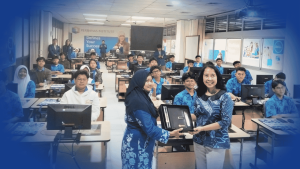 Pelatihan Web Design Figma dan Pengenalan Kampus FTI Perbanas Sambut Kunjungan SMAN 14 Bekasi