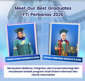 Menginspirasi! Ini Rahasia Sukses Lulusan Terbaik FTI Perbanas 2026 Raih Predikat Cumlaude